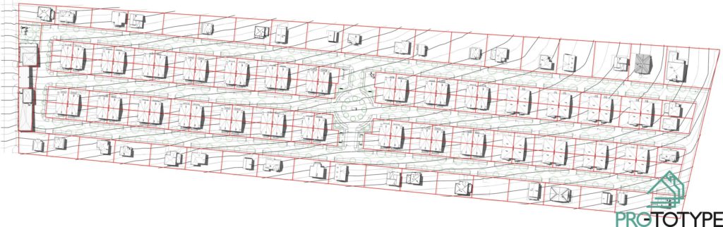 Проект застройки коттеджного поселка