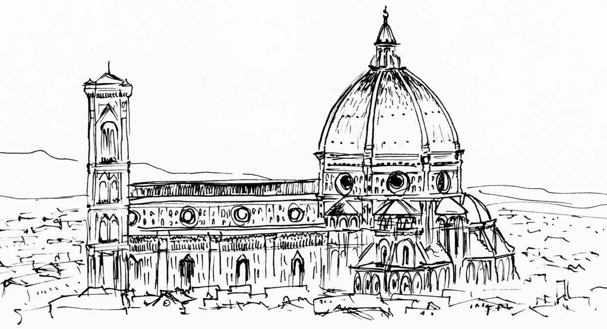 Эпоха возрождения началась с строительства купола собора