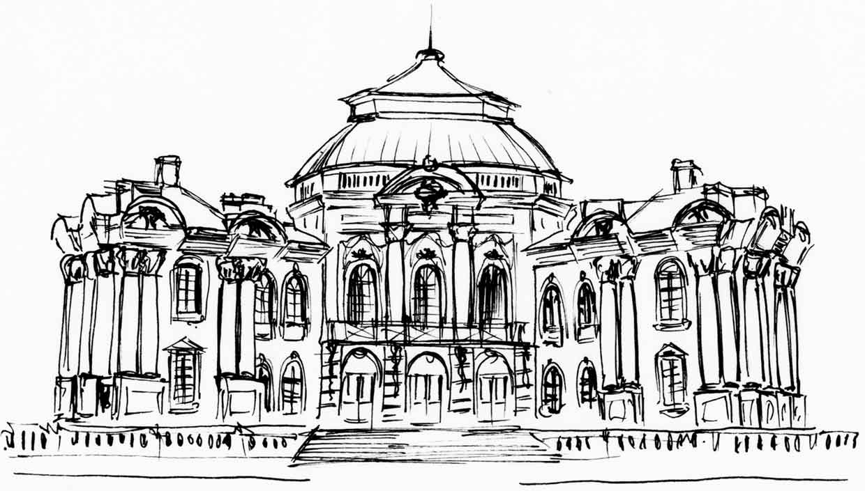 Петербургская архитектура в стилистике барокко